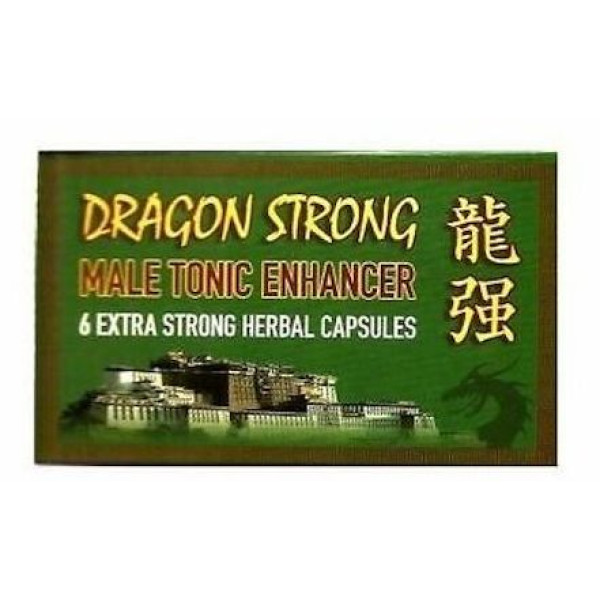Dragon Strong Male Tonic Enhancer Capsules 450mg x 6