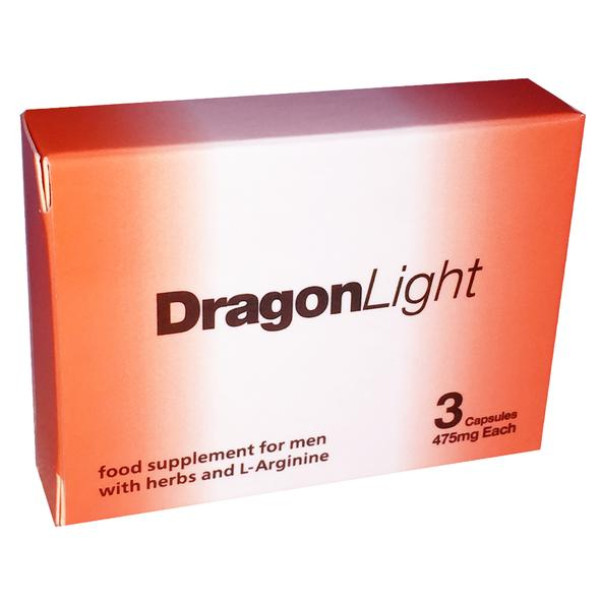 DragonLight Herbal Male Enhancement Capsules 475mg x 6