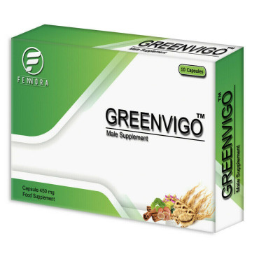 GreenVigo Male Virility Performance Capsules 450mg  x 20